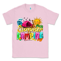 Bubblegum Pink summer camping Classic Tee - texasbilliewilder