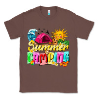 Chestnut summer camping Classic Tee - texasbilliewilder