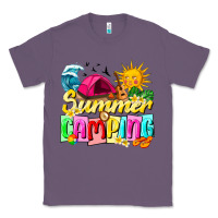Lavender summer camping Classic Tee - texasbilliewilder