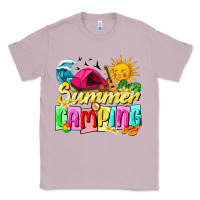 Lilac summer camping Classic Tee - texasbilliewilder