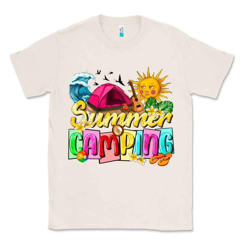 Summer Camping Classic Tee by texasbilliewilder | Teevron