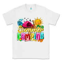 White summer camping Classic Tee - texasbilliewilder