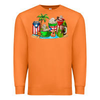 Carrot puerto rico coffee cups Premium Sweatshirt - AdoDesignShop