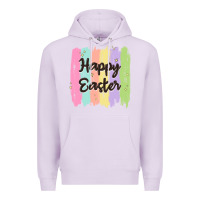 Lilac happy easter Premium Hoodie - MaliasSmallBusiness