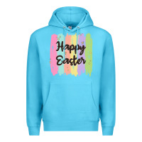Ocean Blue happy easter Premium Hoodie - MaliasSmallBusiness