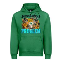 Emerald somebodys problem Urban Hoodie - NancyCooperArtShop