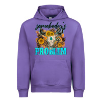 Tulip somebodys problem Urban Hoodie - NancyCooperArtShop