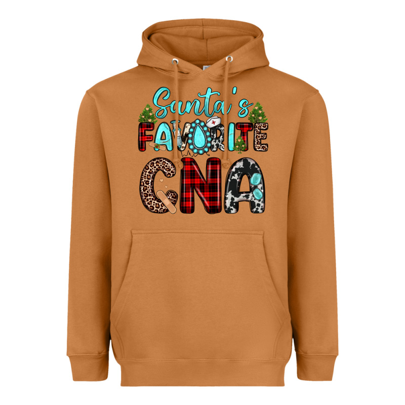 Santas Favorite Cna Heavyweight Hoodie by JahusDesignShop | Teevron