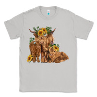 Moon Dust highland cow family Classic Tee - RanaPortraitStore