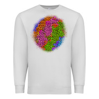 Dove Grey halloween leopard patch 5 Premium Sweatshirt - BundleAndBundleShop