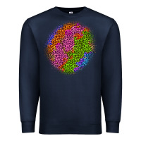 Navy halloween leopard patch 5 Premium Sweatshirt - BundleAndBundleShop