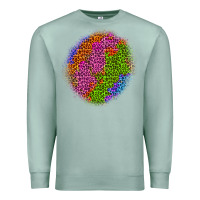 Seafoam halloween leopard patch 5 Premium Sweatshirt - BundleAndBundleShop