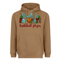 Santa S Favorite Basketball Player Heavyweight Hoodie | Teevron
