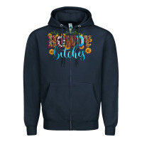 Navy howdy bitches Zipper Hoodie - Zillion Design Studio