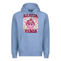 Colony Blue Easter vibes Premium Hoodie - MaliasSmallBusiness