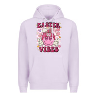 Lilac Easter vibes Premium Hoodie - MaliasSmallBusiness