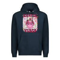 Navy Easter vibes Premium Hoodie - MaliasSmallBusiness