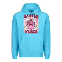 Ocean Blue Easter vibes Premium Hoodie - MaliasSmallBusiness