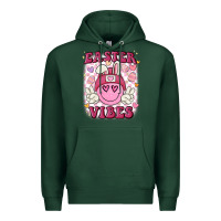 Sports Green Easter vibes Premium Hoodie - MaliasSmallBusiness