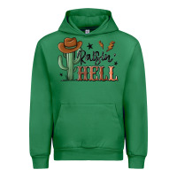 Emerald raisin hell cowboy cactus Urban Hoodie - MaliasSmallBusiness