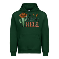Forest Green raisin hell cowboy cactus Urban Hoodie - MaliasSmallBusiness