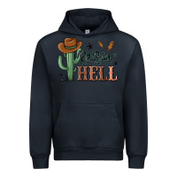 Navy raisin hell cowboy cactus Urban Hoodie - MaliasSmallBusiness