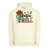 Pigment Pistachio raisin hell cowboy cactus Urban Hoodie - MaliasSmallBusiness