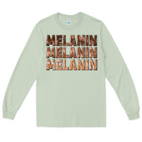 Matcha melanin melanin melanin Long Sleeve Tee - texasbilliewilder