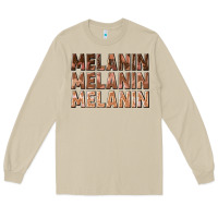 Mushroom melanin melanin melanin Long Sleeve Tee - texasbilliewilder