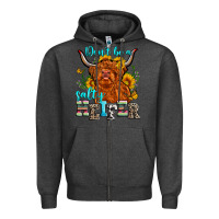 Charcoal Heather don't be a salty heifer Zipper Hoodie - Zillion Design Studio