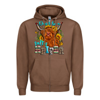 Chestnut don't be a salty heifer Zipper Hoodie - Zillion Design Studio