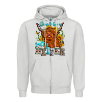 Dove Grey don't be a salty heifer Zipper Hoodie - Zillion Design Studio