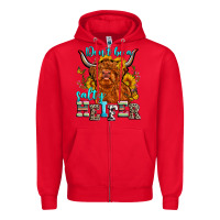 Red don't be a salty heifer Zipper Hoodie - Zillion Design Studio