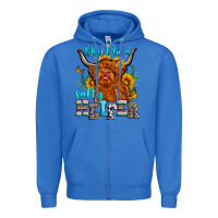 True Royal don't be a salty heifer Zipper Hoodie - Zillion Design Studio