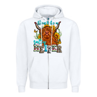 White don't be a salty heifer Zipper Hoodie - Zillion Design Studio