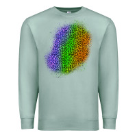 Seafoam halloween leopard patch 4 Premium Sweatshirt - BundleAndBundleShop