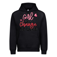 Black this girl will change the world Urban Hoodie - MaliasSmallBusiness