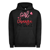 Pigment Black this girl will change the world Urban Hoodie - MaliasSmallBusiness