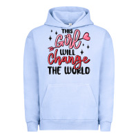 Pigment Grape Ice this girl will change the world Urban Hoodie - MaliasSmallBusiness