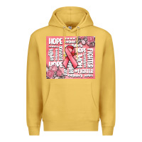 Antique Gold cancer words Premium Hoodie - MaliasSmallBusiness