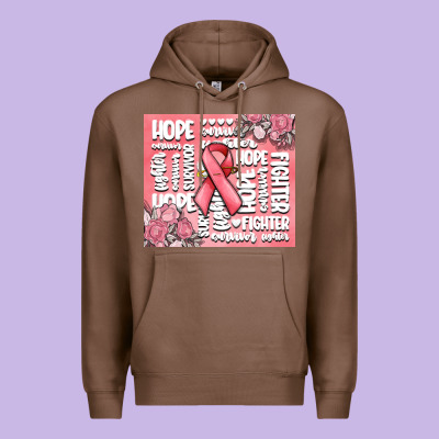 Cancer Words Premium Hoodie Designed By Maliassmallbusiness