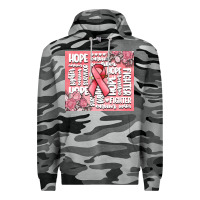 Slate Camo cancer words Premium Hoodie - MaliasSmallBusiness