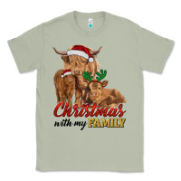 Matcha christmas with my family highland cow cattle and calves Classic Tee - RanaPortraitStore