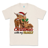 Natural christmas with my family highland cow cattle and calves Classic Tee - RanaPortraitStore