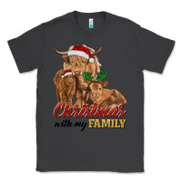 Smoke christmas with my family highland cow cattle and calves Classic Tee - RanaPortraitStore