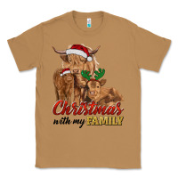 Toasted Coconut christmas with my family highland cow cattle and calves Classic Tee - RanaPortraitStore
