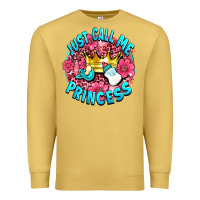 Antique Gold just call me princess Premium Sweatshirt - AdoDesignShop