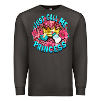 Smoke just call me princess Premium Sweatshirt - AdoDesignShop