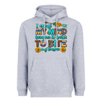 Heather Grey i speak my mind because it hurts to bite my tongue Heavyweight Hoodie - AdoDesignShop