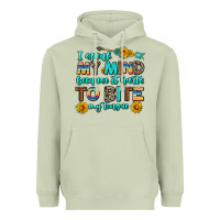 Matcha i speak my mind because it hurts to bite my tongue Heavyweight Hoodie - AdoDesignShop